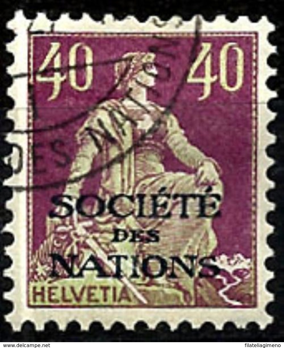 Servicio Nº 55 Usado - Dienstmarken
