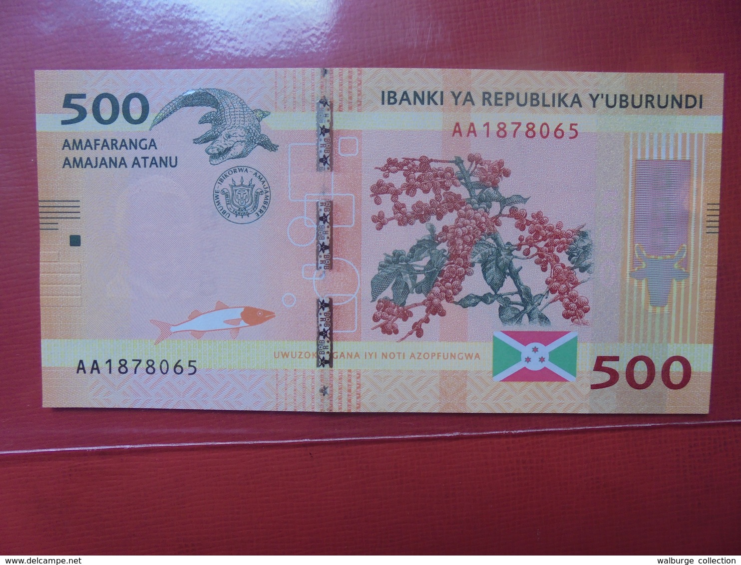 BURUNDI 500 FRANCS 2015 PEU CIRCULER/NEUF - Burundi