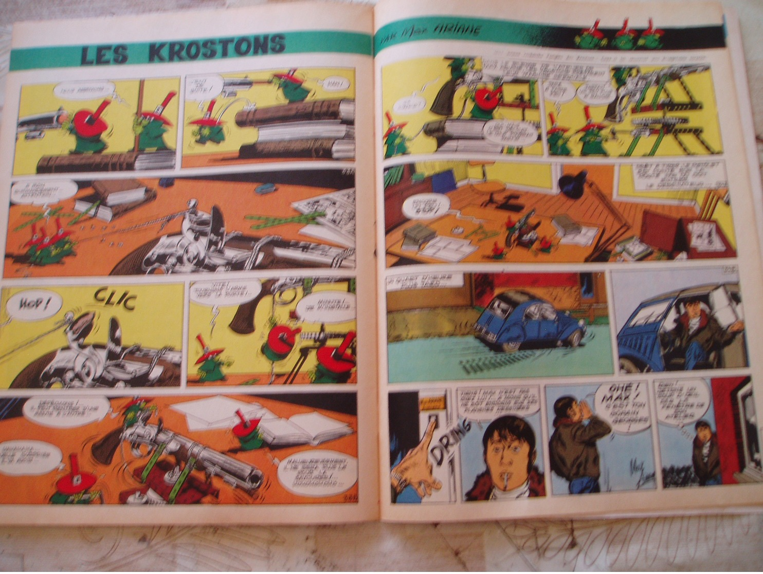 SPIROU NO 1605-01/199-RC DIVERS-AVEC MINI RECIT ET POSTER  LA RIBAMBELLE