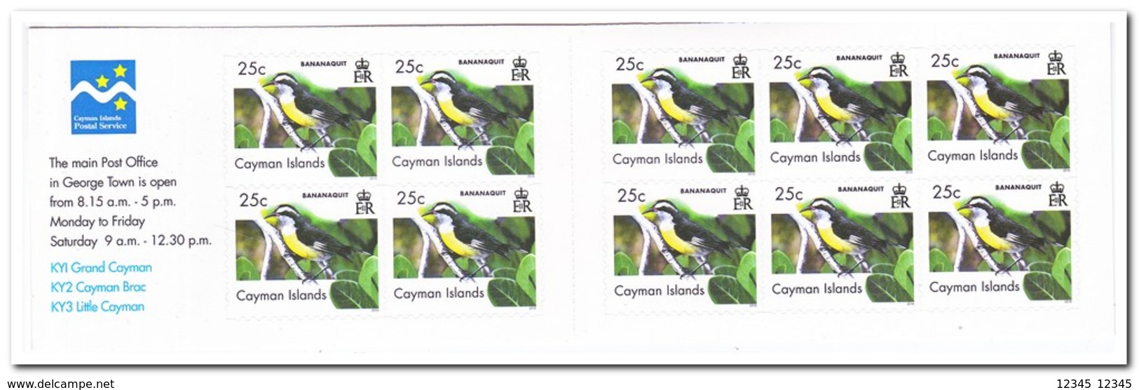 Kaaiman Eilanden 2010, Postfris MNH, Birds ( With Year 2010 ) - Kaaiman Eilanden