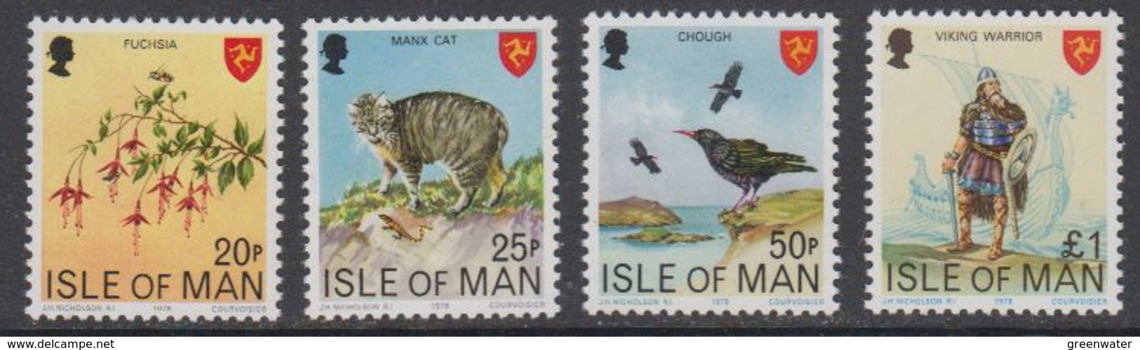 Isle Of Man 1978 Definitives 4v ** Mnh (42918P) - Man (Eiland)