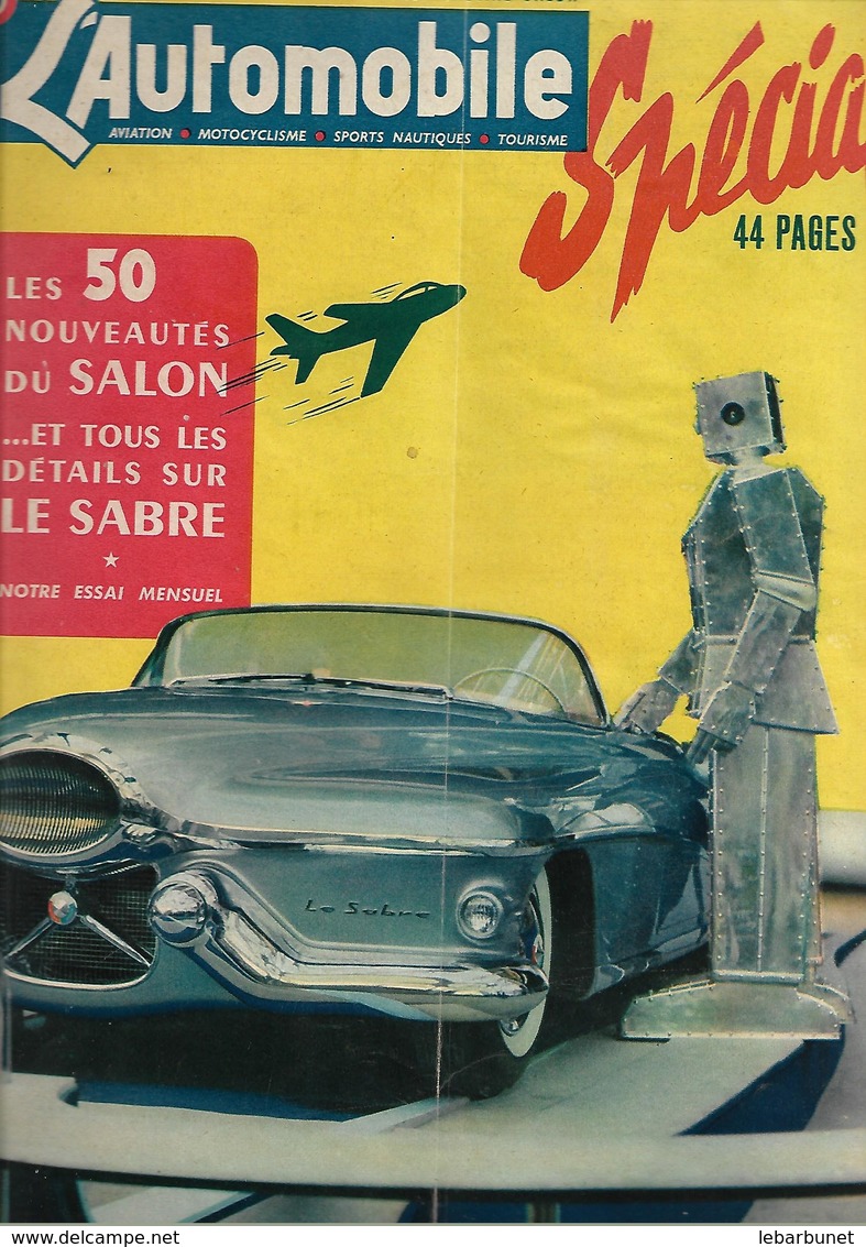 Revue Ancienne L'Automobile 1951 N° 67 Spécial Les 50 Nouveautés Du Salon1951 - Auto/Motorrad