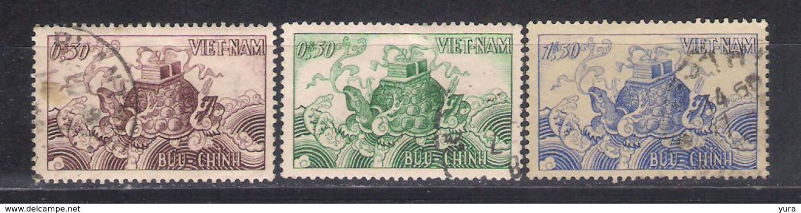 South Vietnam 1955 Mi Nr 98/100 (a2p2) - Vietnam