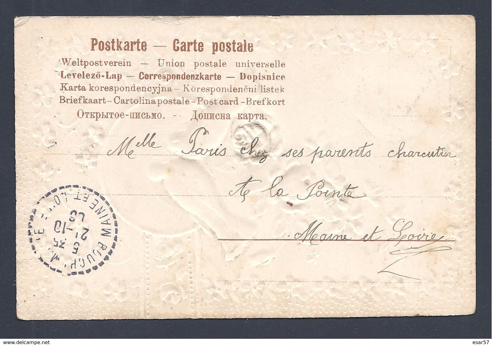 CPA On Ne Vous Oublie Pas... 1906 - Autres & Non Classés