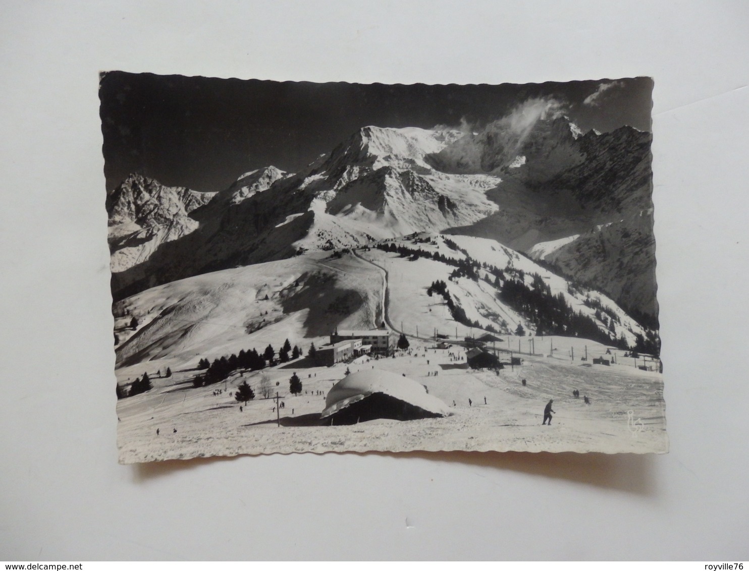 Les Houches, Col De Voza, L'aiguille Du Gouter Et Le Mont-Blanc. - Les Houches