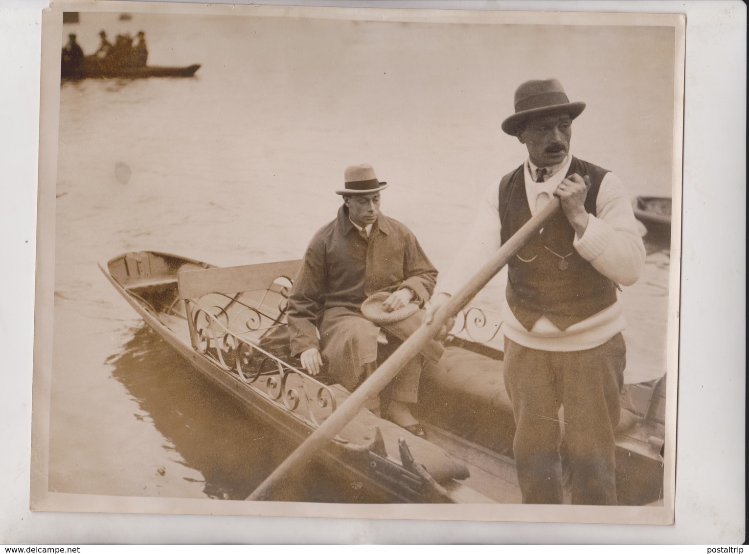 LONDON 1922 DUKE OF YORK  REGATTA BOAT RACE  25*20CM Fonds Victor FORBIN 1864-1947 - Deportes