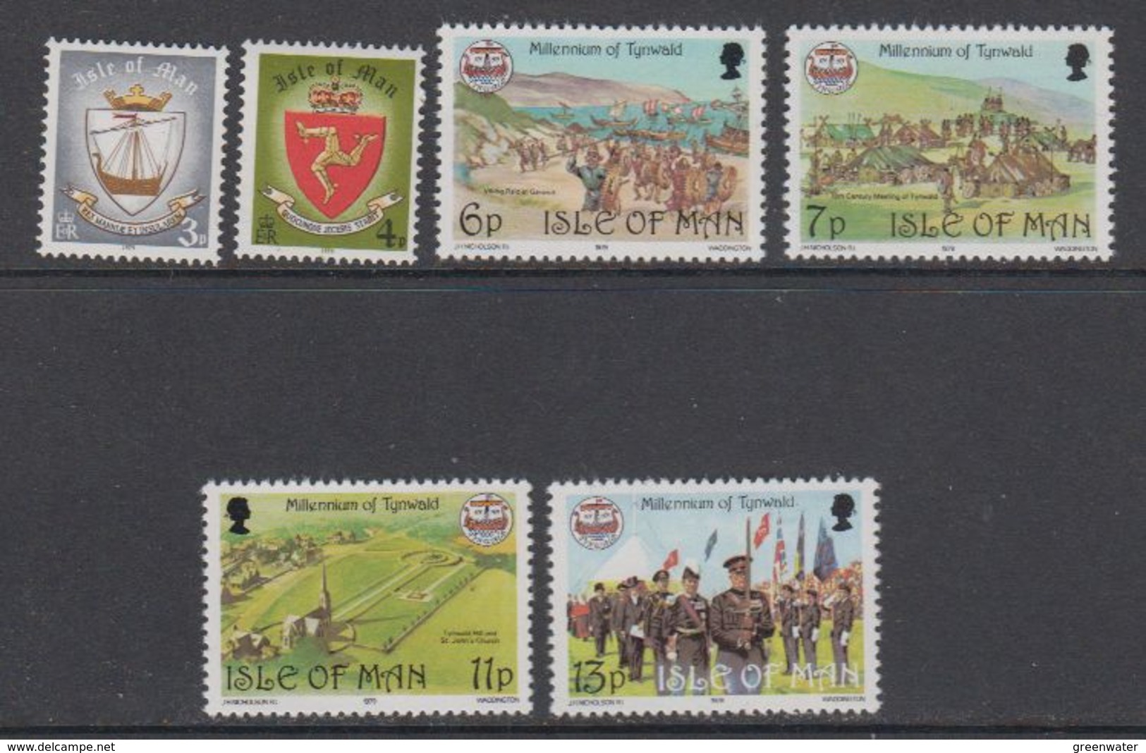 Isle Of Man 1980 Tynwald Parliament 6v  ** Mnh (42919B) - Man (Eiland)