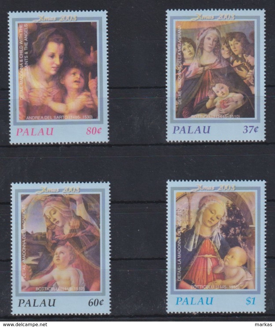 E651. Palau - MNH - Art - Paintings - Christmas 2003 - Other & Unclassified