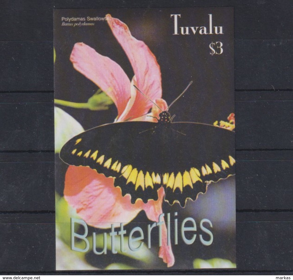 U255. Tuvalu - MNH - Insects - Butterflies - Imperf - Other & Unclassified