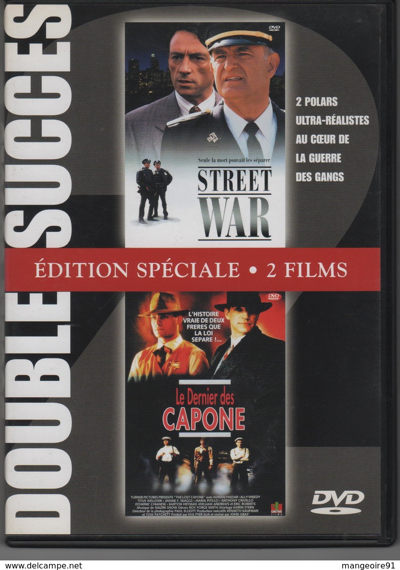 DVD 2 Polars Ultra-réalistes STREET WAR Et LE DERNIER DES CAPONE - Policiers
