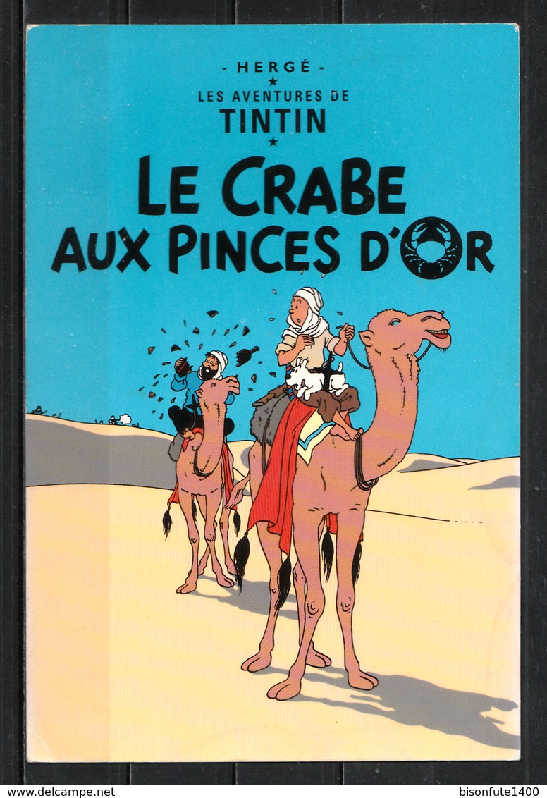 CP Tintin : Editions Hergé/Moulinsart N° 077 ( Recto-Verso ) - Comics