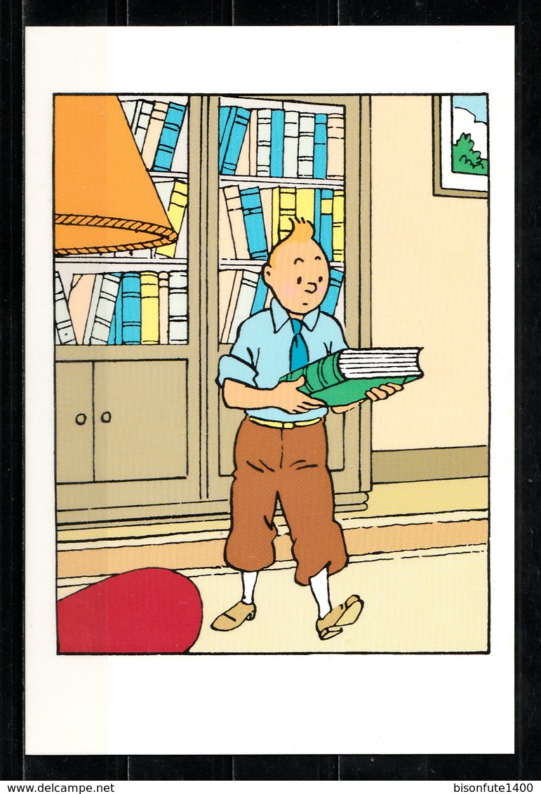 CP Tintin : Editions Hergé/Moulinsart Sundancer N° 011 ( Recto-Verso ) - Bandes Dessinées