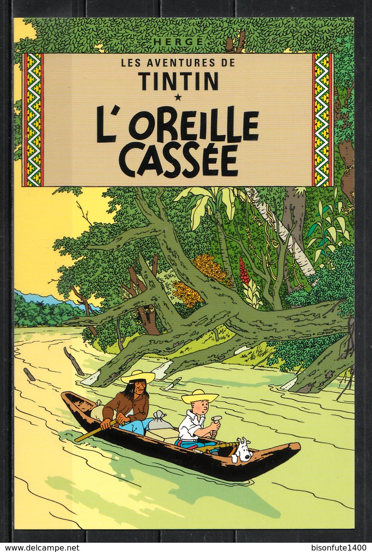 CP Tintin : Editions Hergé/Moulinsart N° 30074 ( Recto-Verso ) - Bandes Dessinées