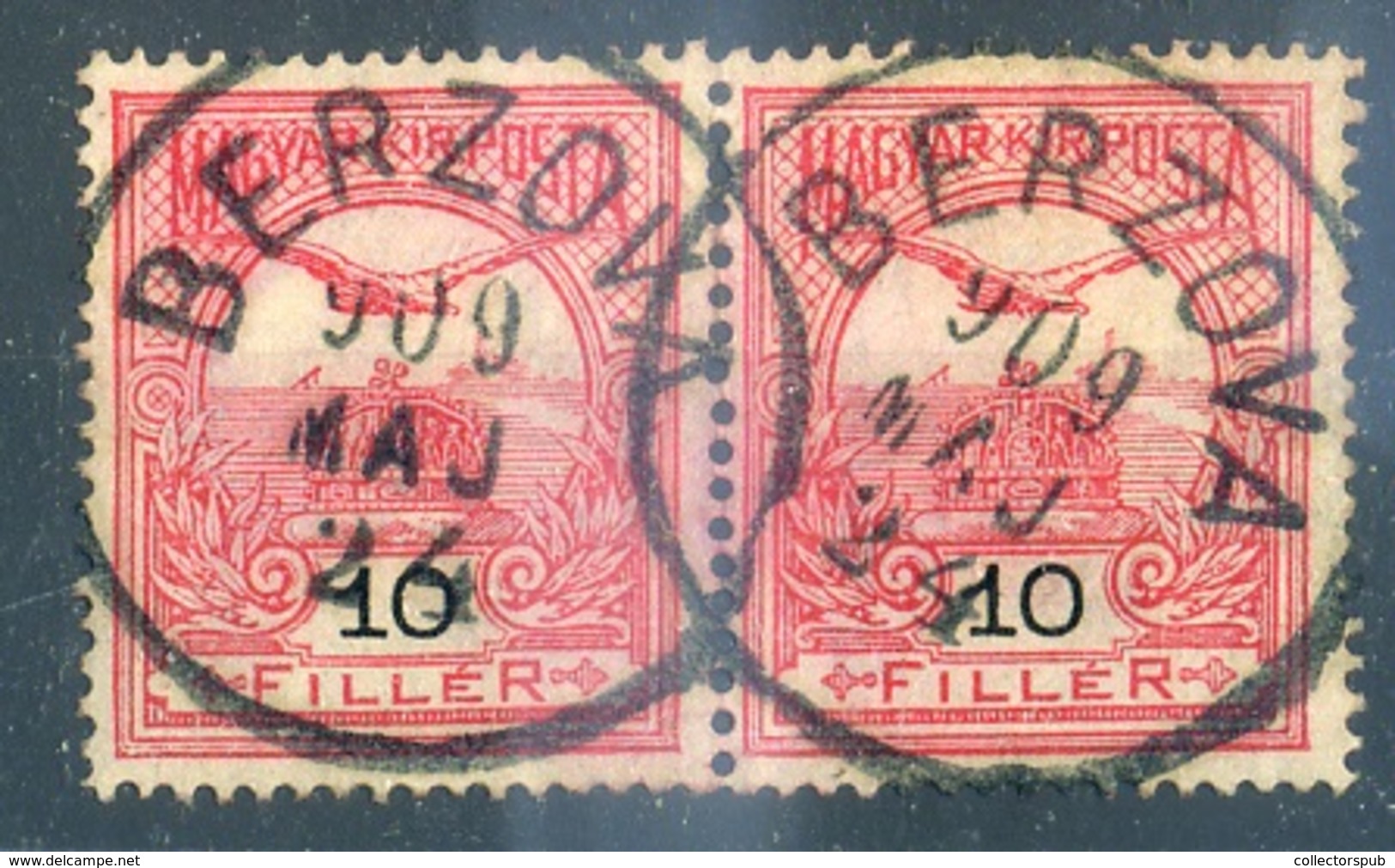 BERZOVA  Szép Egykörös Bélyegzés - Used Stamps