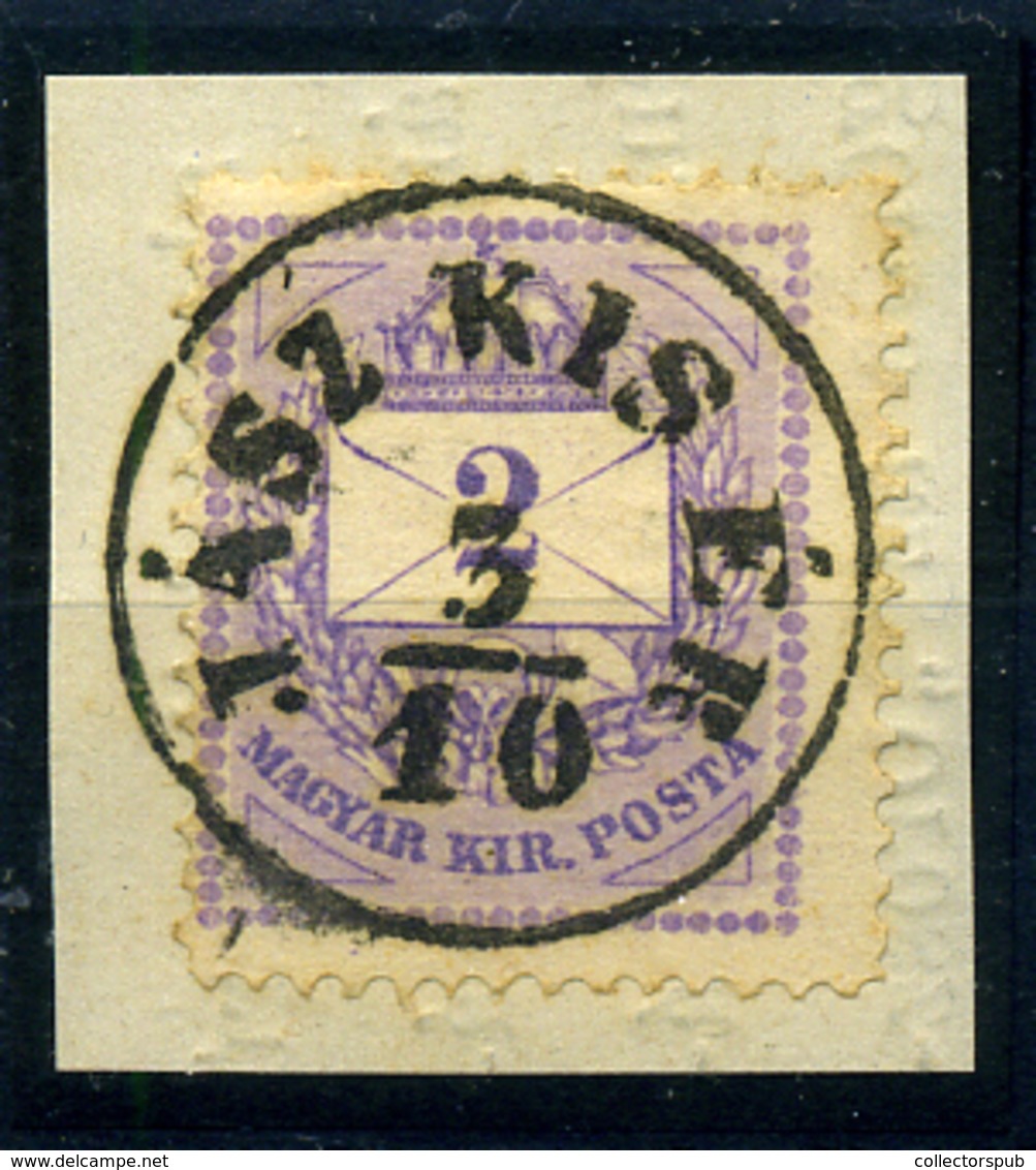 JÁSZKISÉR 2Kr Luxus Bélyegzés - Used Stamps