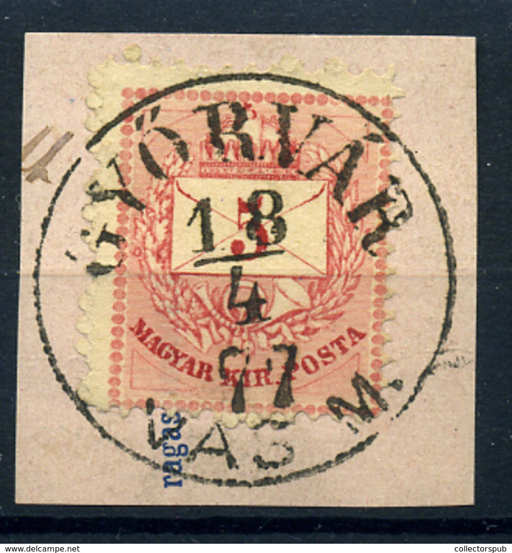 GYÖRVÁR 5Kr Luxus Bélyegzés - Used Stamps