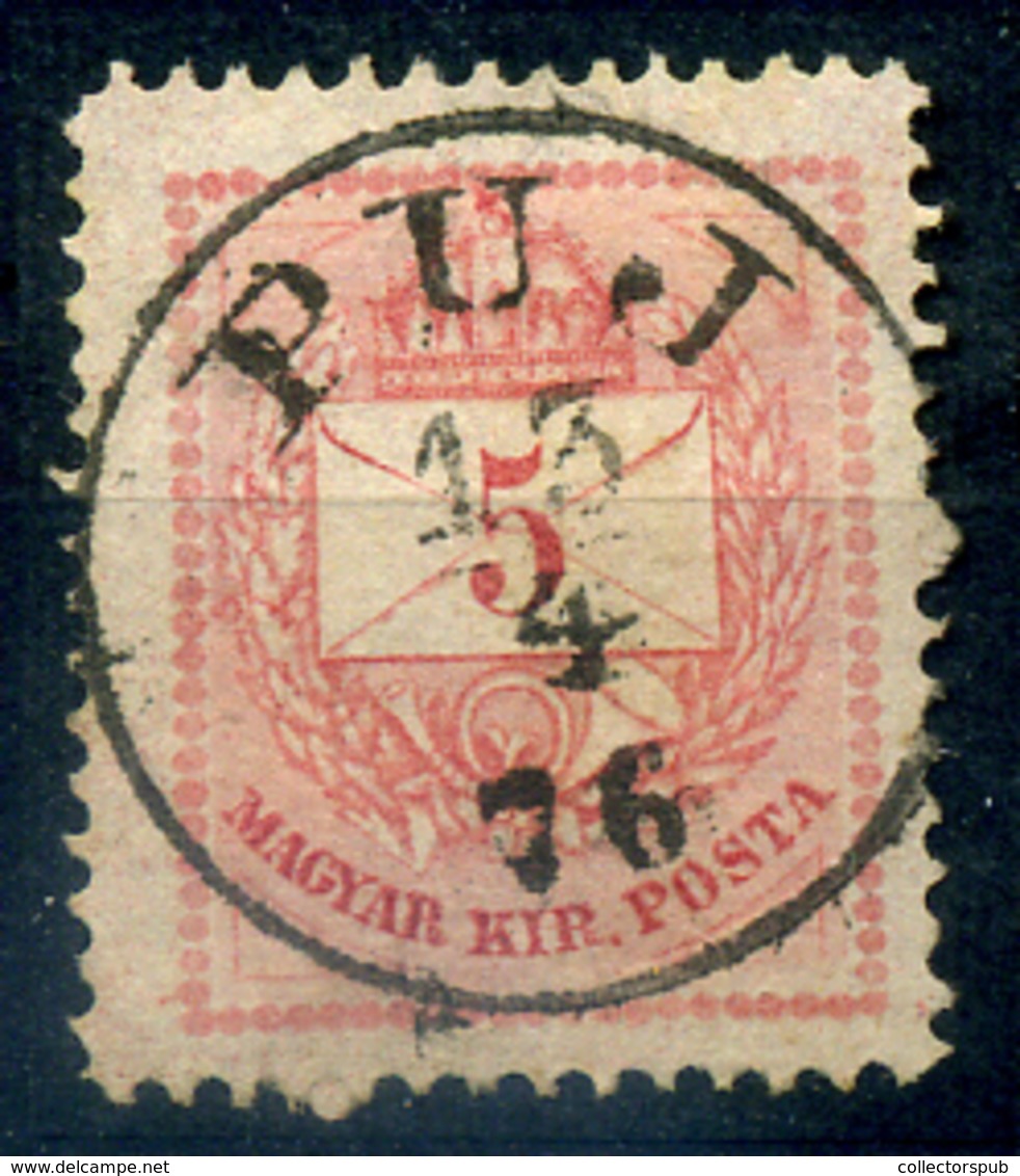 PUJ 5Kr Szép Bélyegzés - Used Stamps