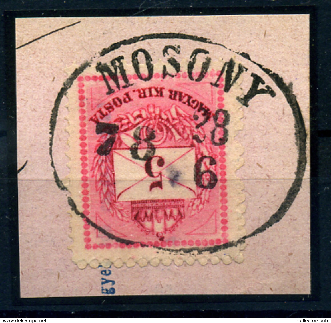 MOSONY  5Kr Szép  Bélyegzés - Used Stamps