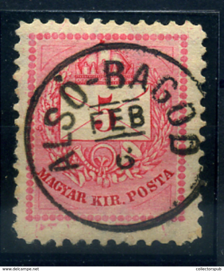 ALSÓBAGOD  5Kr Luxus  Bélyegzés - Used Stamps