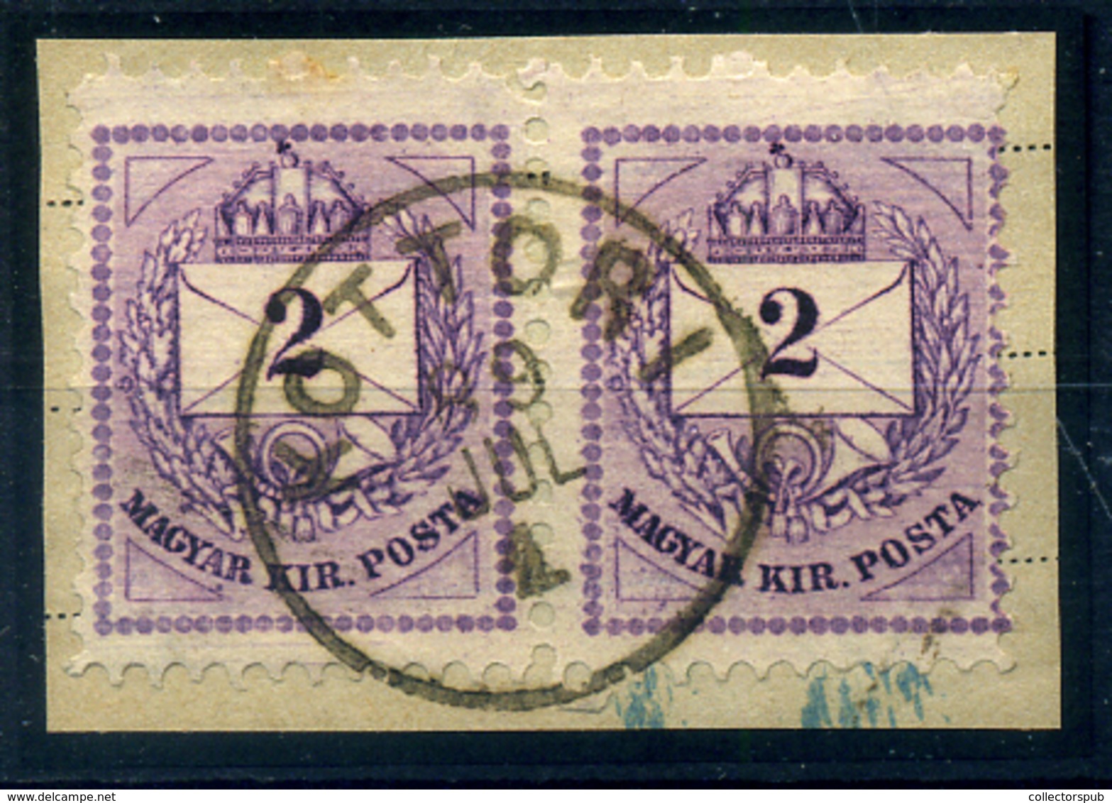 KOTORI 2Kr Pár, Szép Bélyegzés - Used Stamps