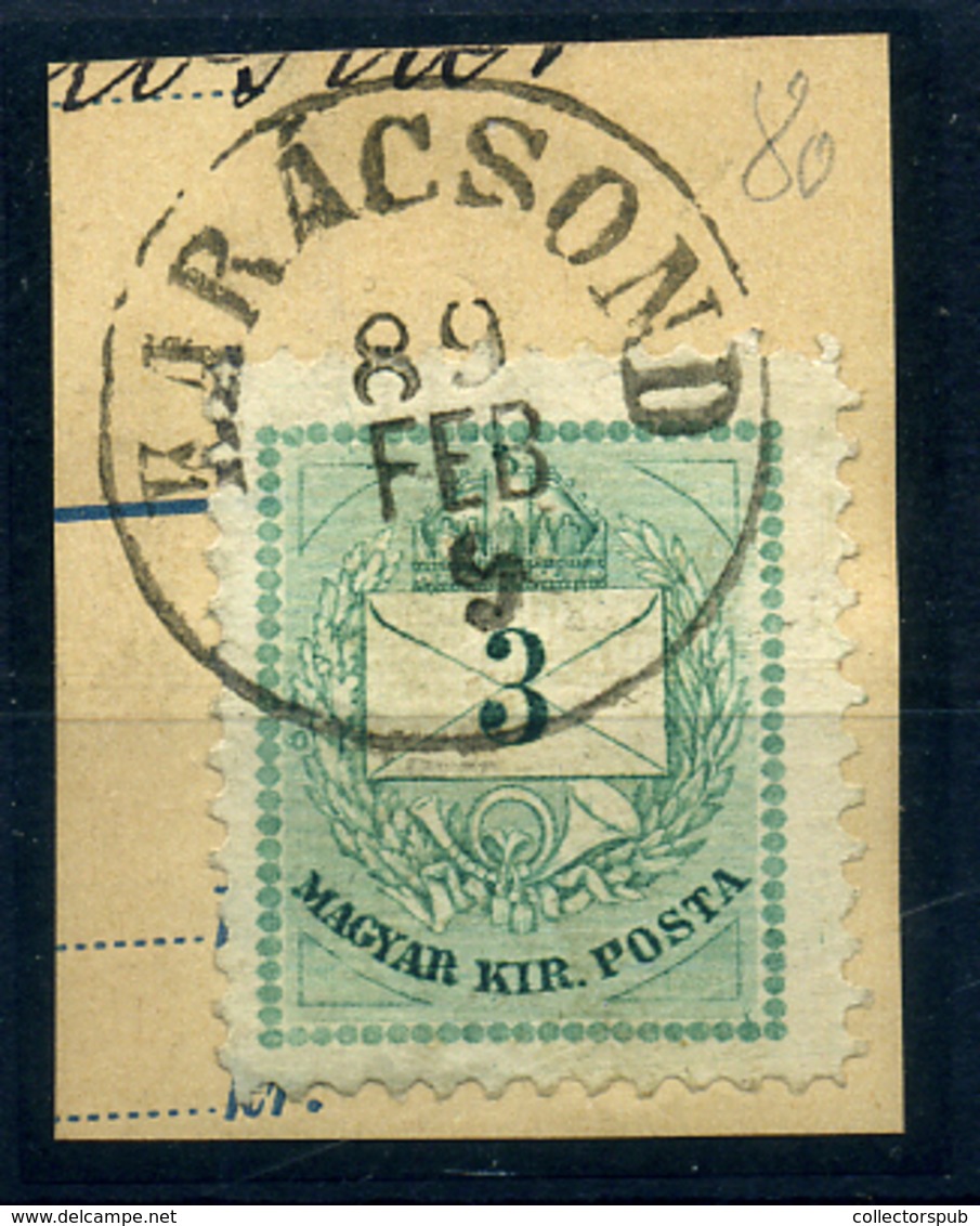 KARÁCSOND 3Kr, Szép Bélyegzés - Used Stamps