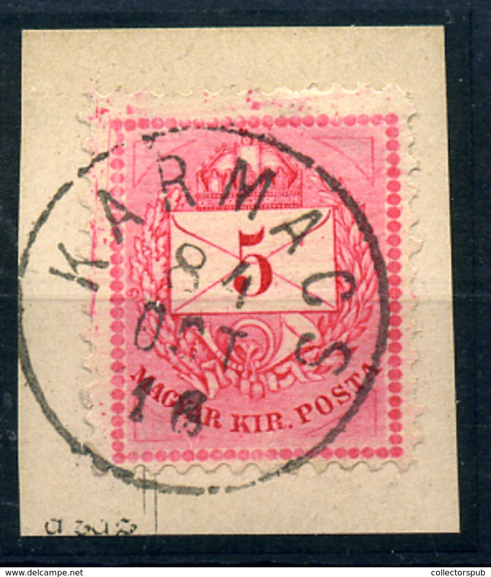KARMACS 5kr Szép Bélyegzés - Used Stamps