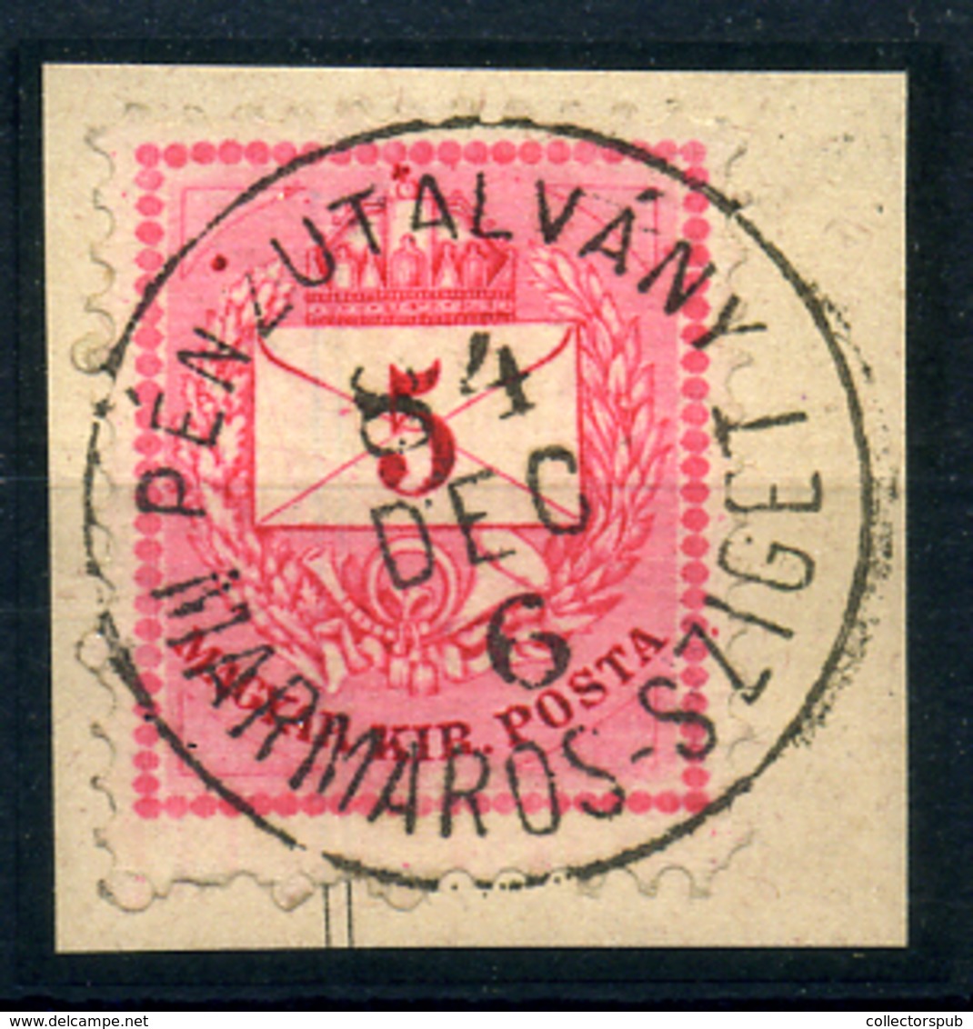 MÁRMAROSSZIGET Pénzutalvány  5kr Luxus Bélyegzés - Used Stamps