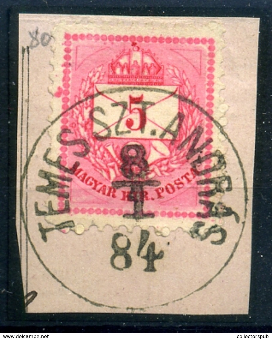 TEMESZENTANDRÁS  5kr Szép Bélyegzés - Used Stamps