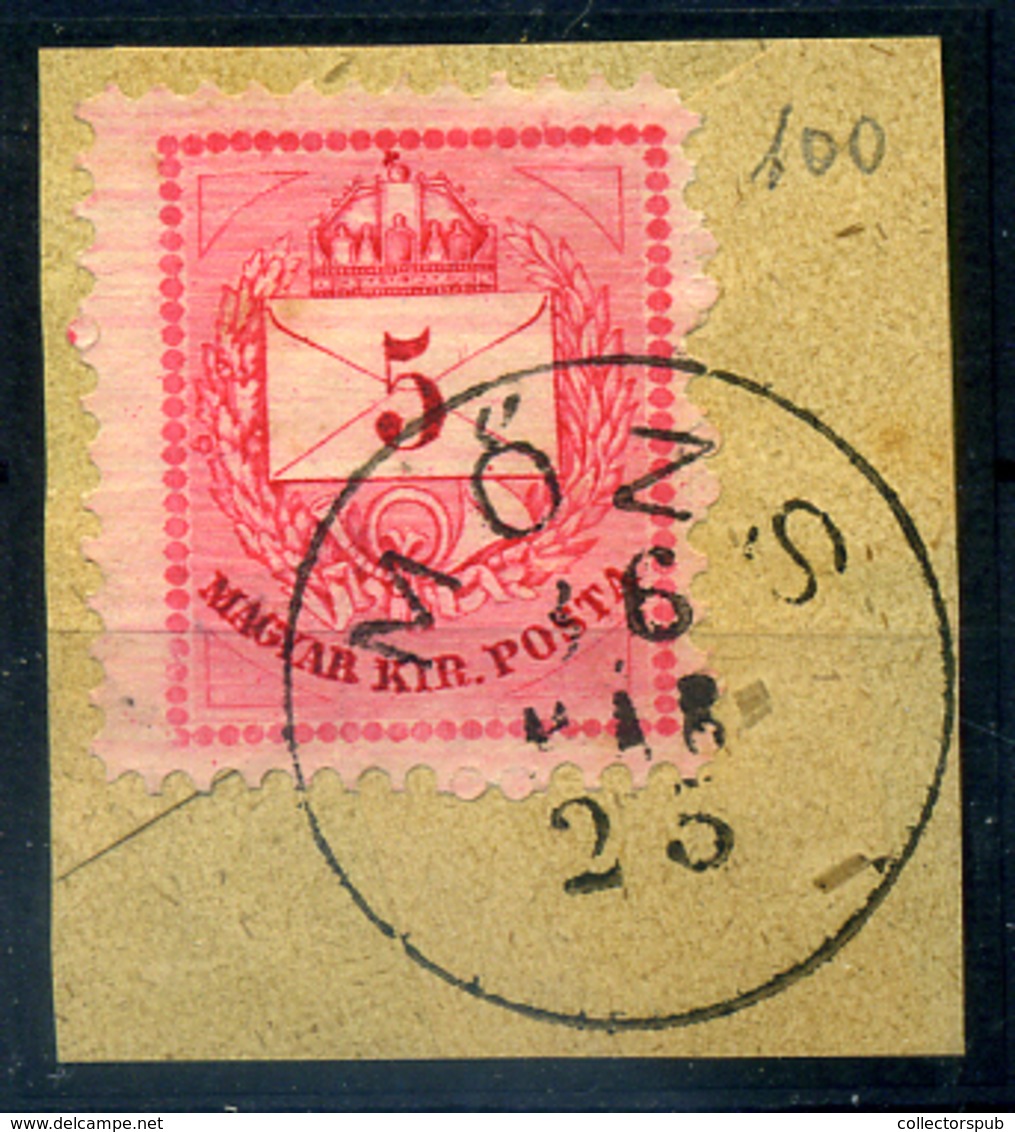 MÖZS 5kr Szép Bélyegzés - Used Stamps