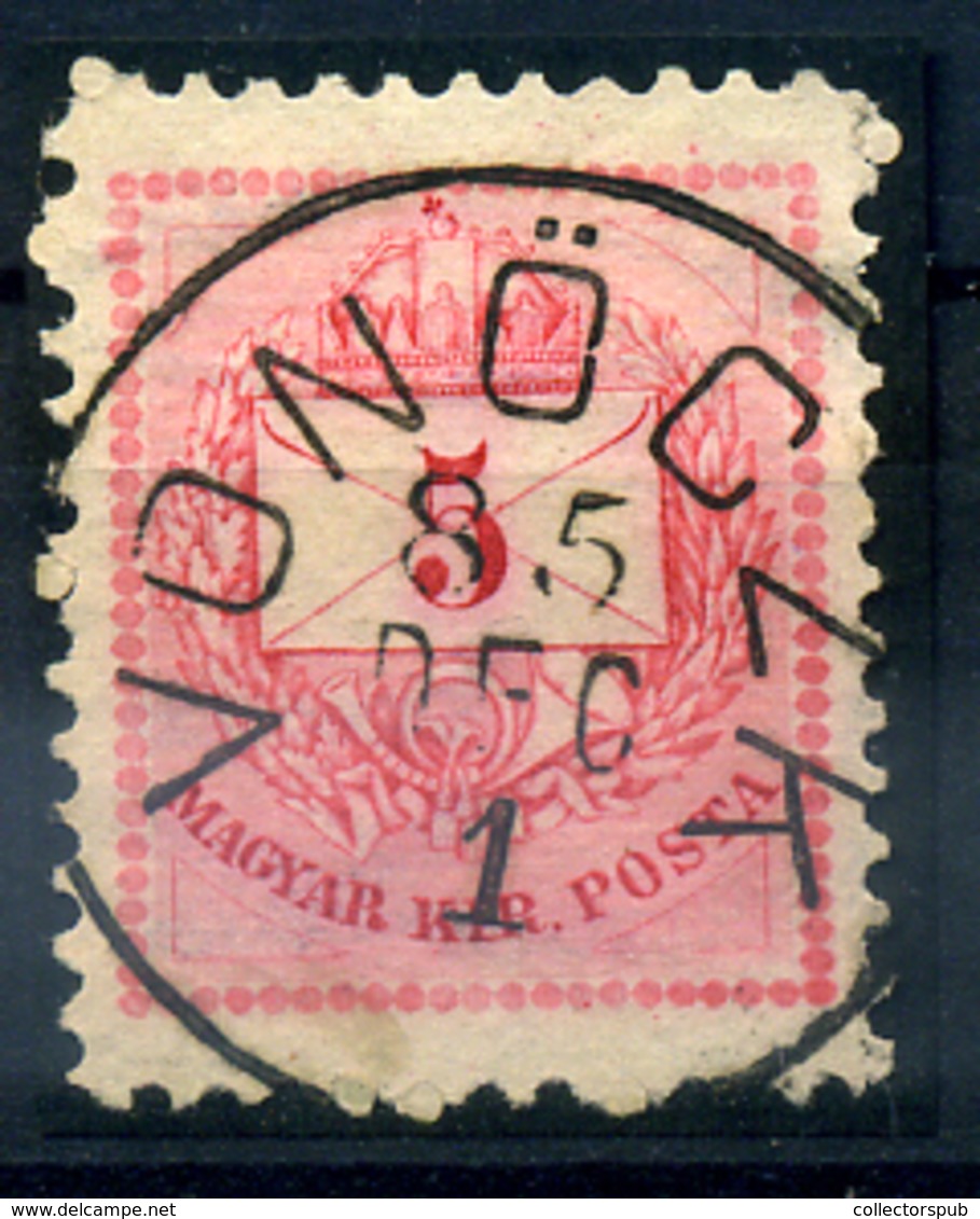 VÖNÖCK  5kr Szép Bélyegzés - Used Stamps