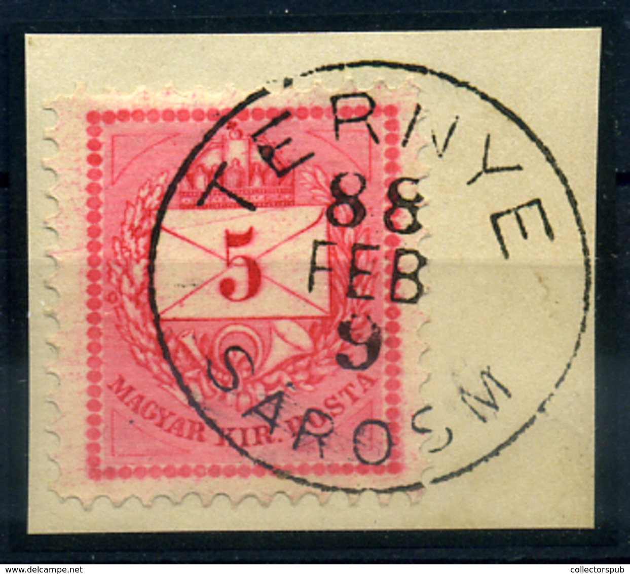 TERNYE 5kr Szép Bélyegzés - Used Stamps