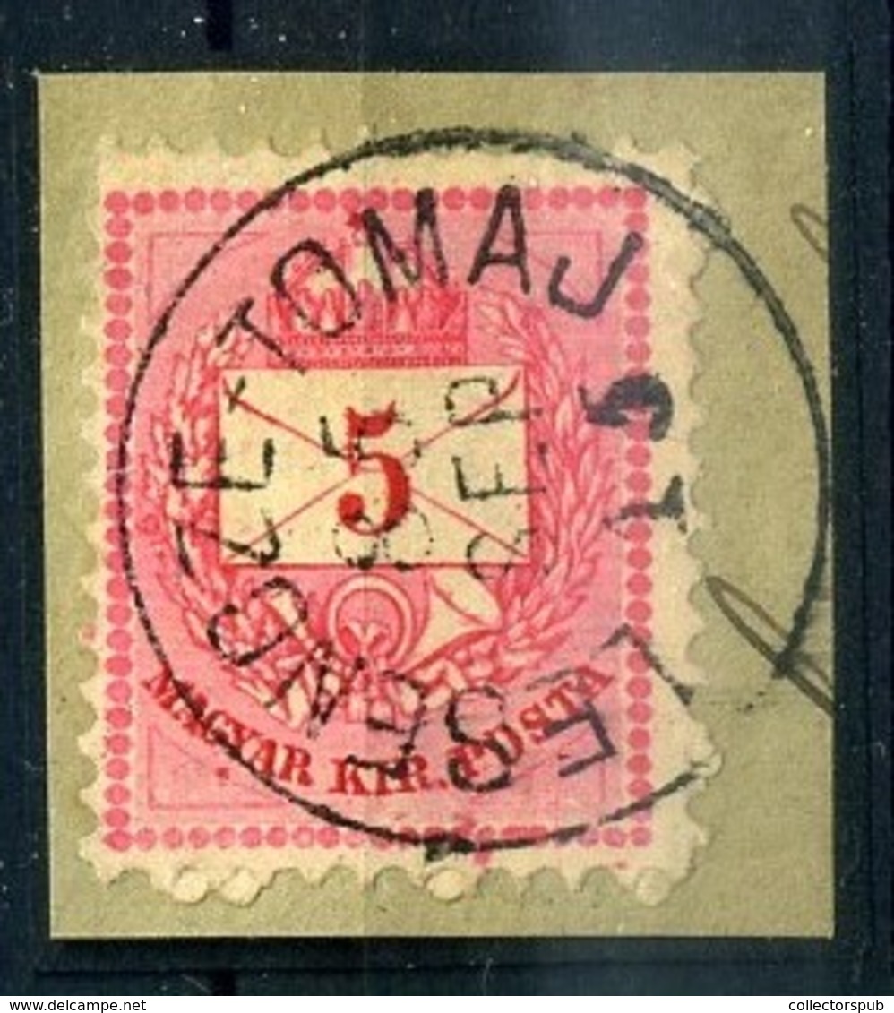 LESENCETOMAJ 5kr Szép Bélyegzés - Used Stamps