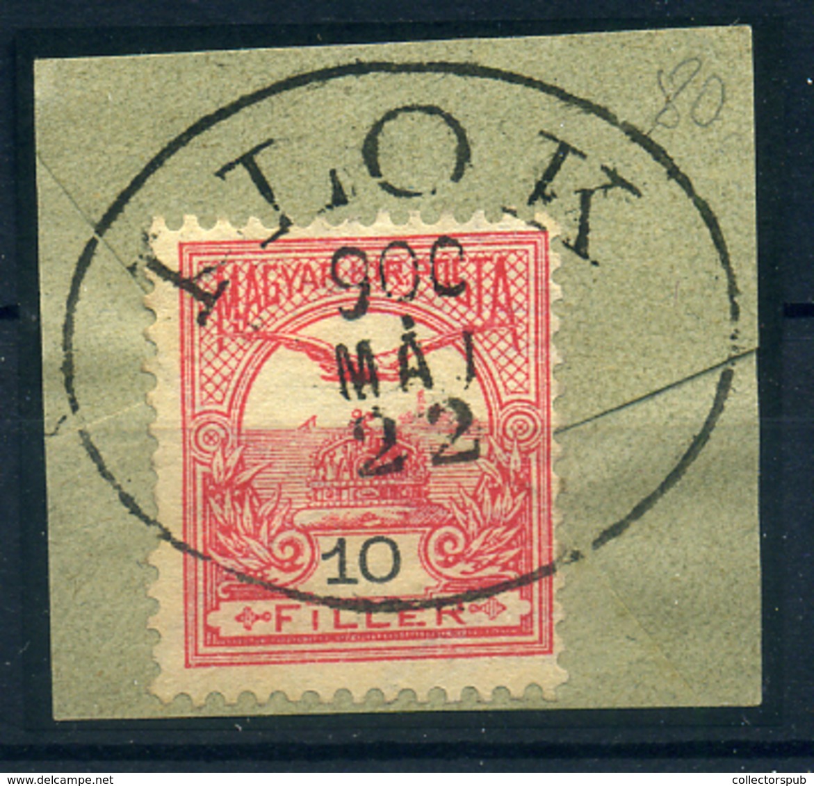 ILOK Ritka Ovál Bélyegzés - Used Stamps