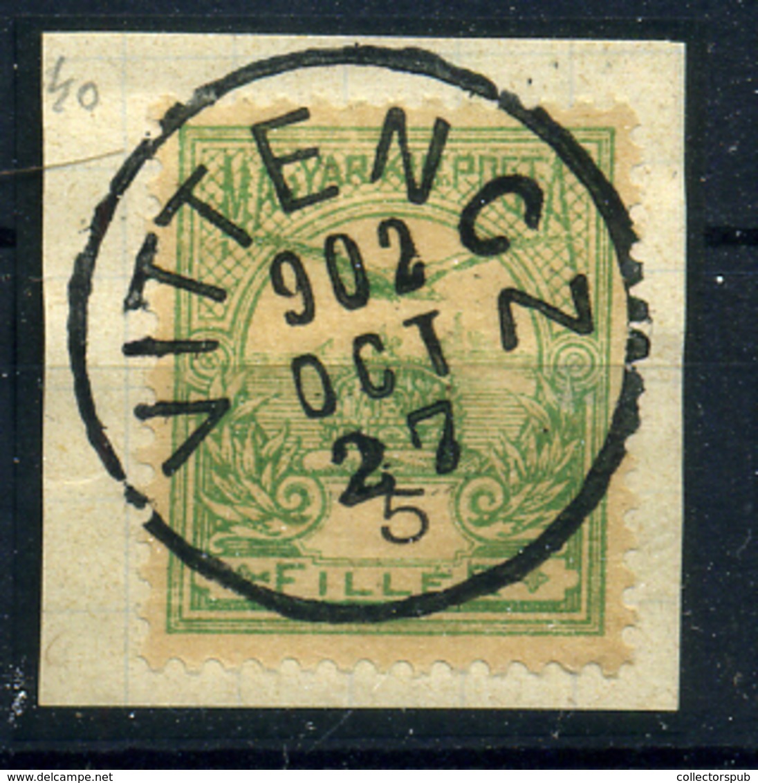 VITTENCZ   Luxus Egykörös Bélyegzés - Used Stamps