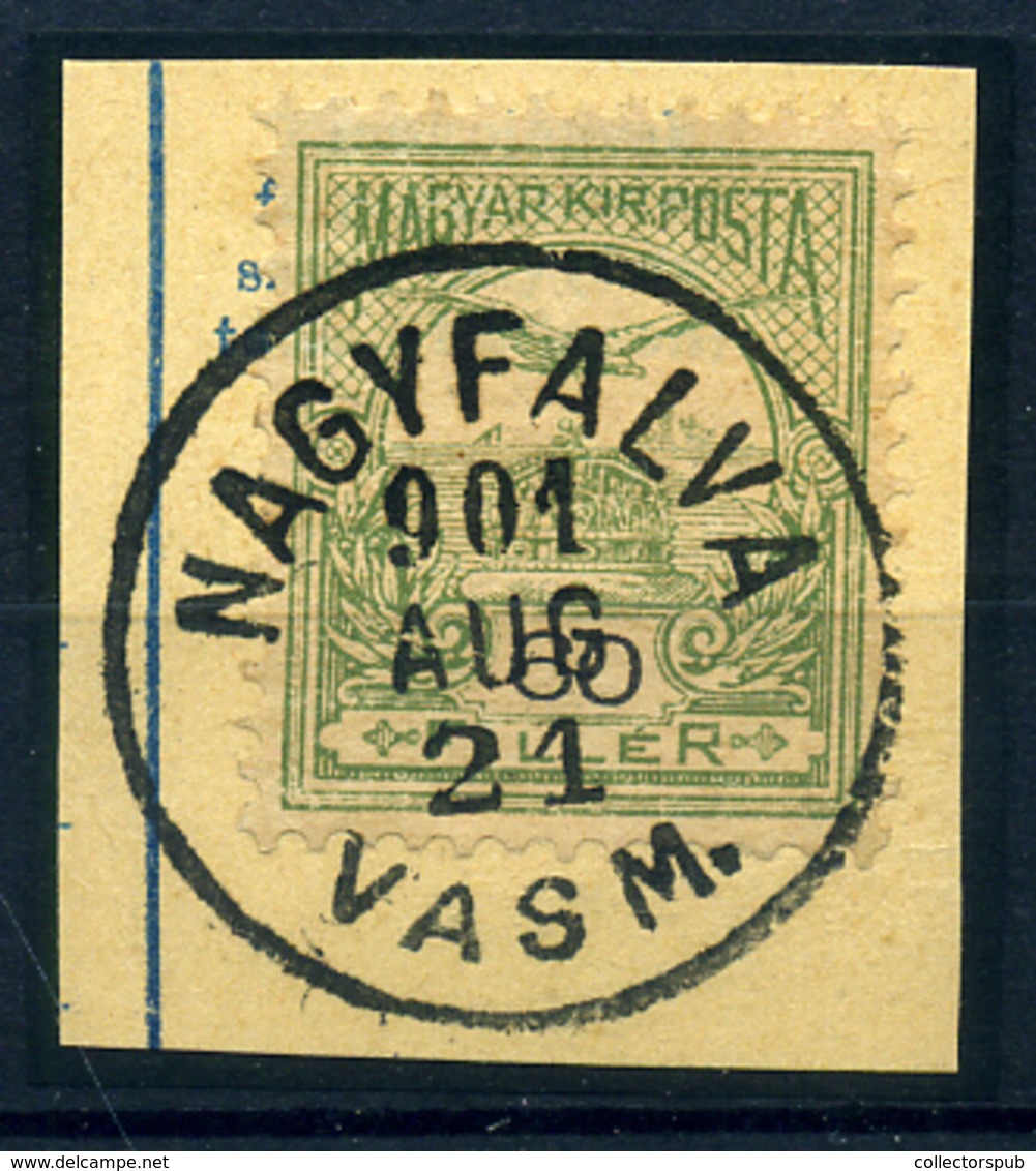 NAGYFALVA /  Mogersdorf  Luxus  Egykörös Bélyegzés - Used Stamps