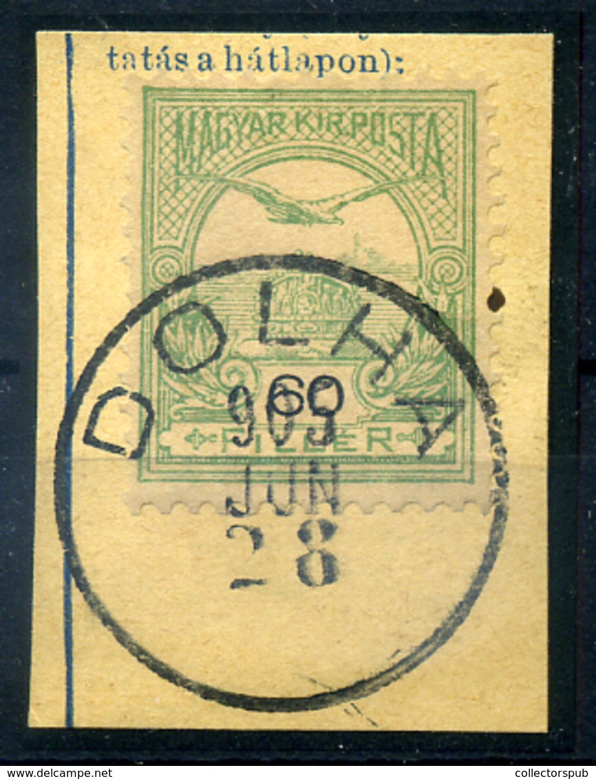 DOLHA Szép Egykörös Bélyegzés - Used Stamps