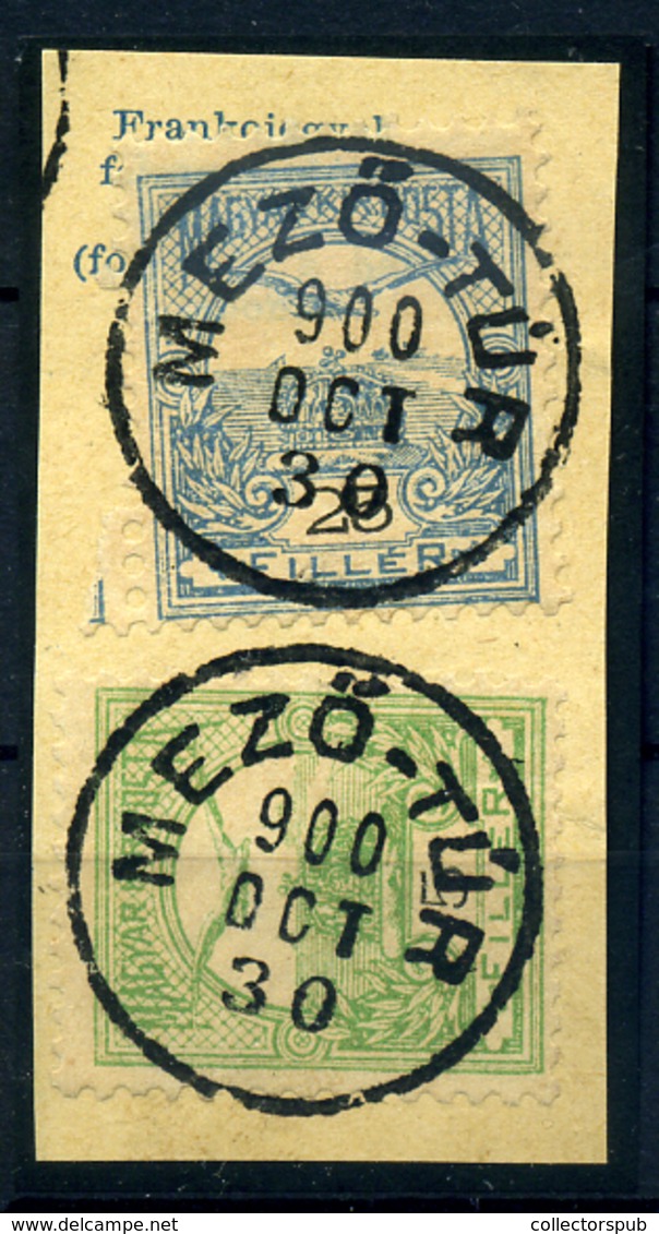 MEZŐTÚR Szép Egykörös Bélyegzés - Used Stamps