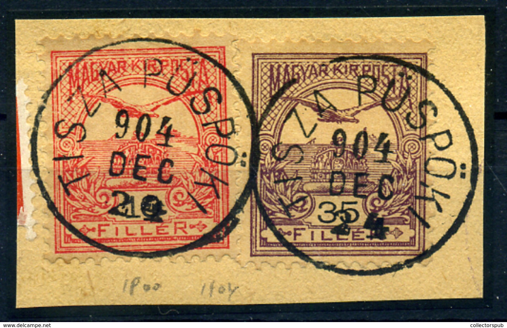 TISZAPÜSPÖKI Szép Egykörös Bélyegzés - Used Stamps