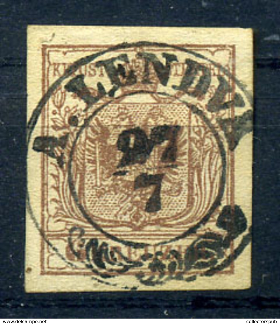 ALSÓLENDVA 6Kr Szép Bélyegzés - Used Stamps