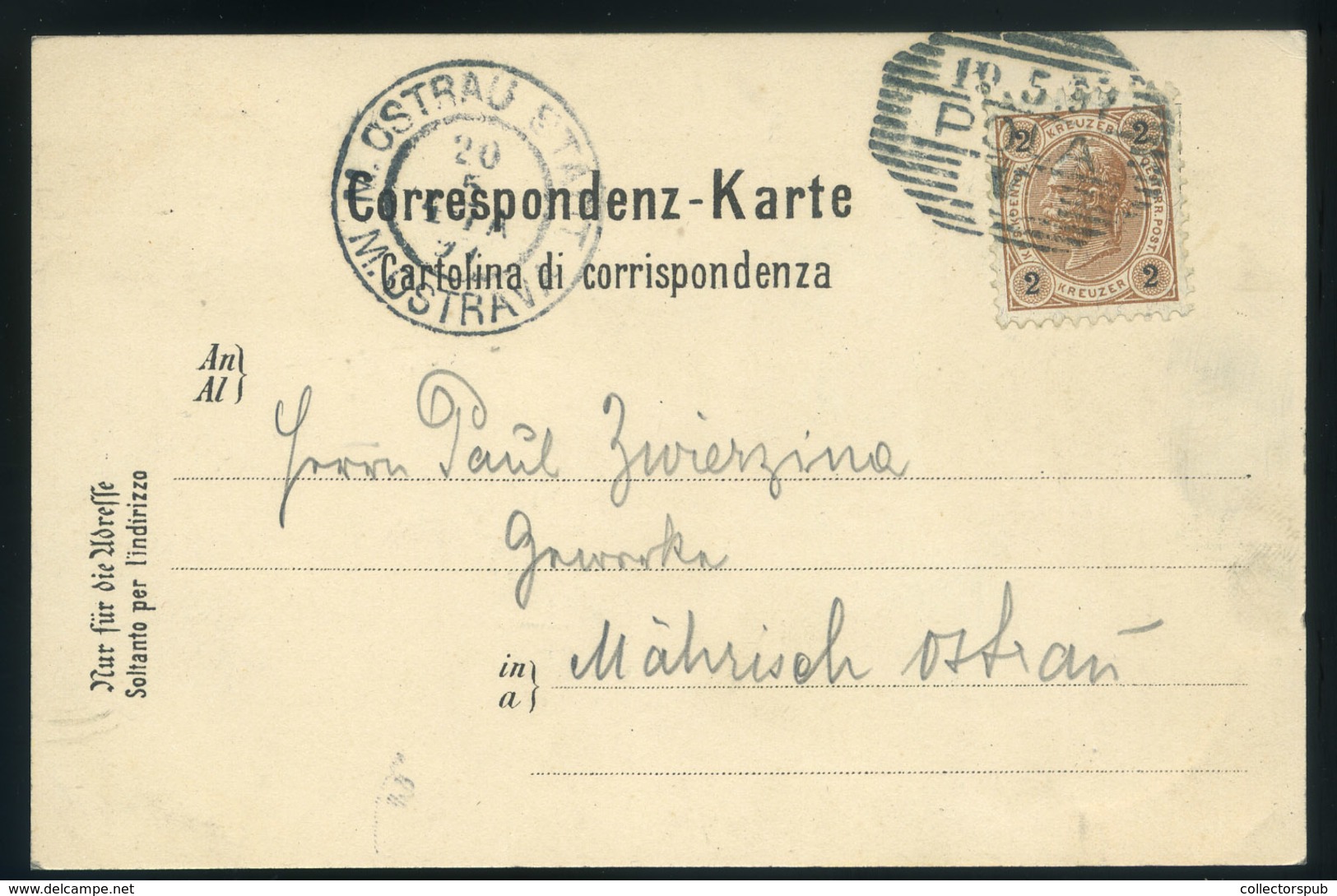 POLA 1897. Litho Képeslap  /  Litho  Vintage Pic. P.card - Croatia