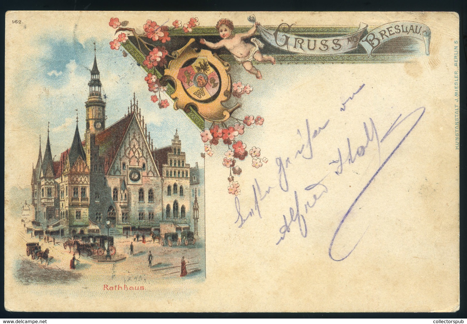 BRESLAU Litho, Régi Képeslap  /  Litho  Vintage Pic. P.card - Polen