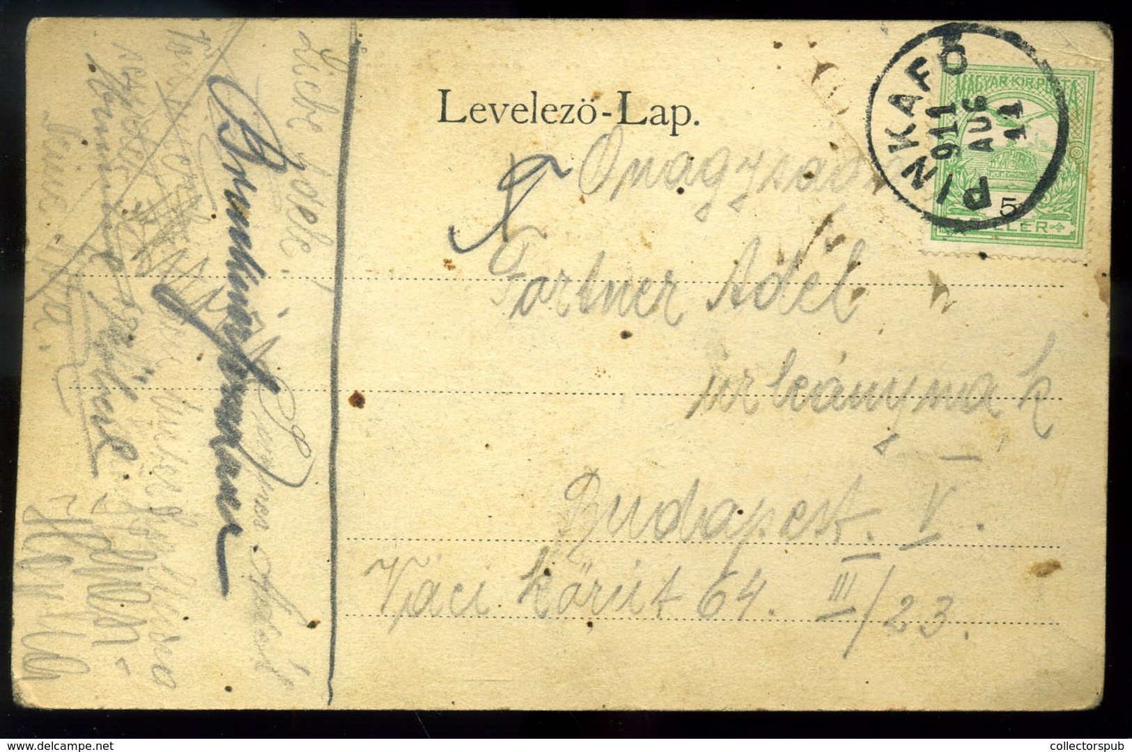 PINKAFŐ 1911. Putsch Gyár, Régi Képeslap  /  Putsch Factory  Vintage Pic. P.card - Hungary