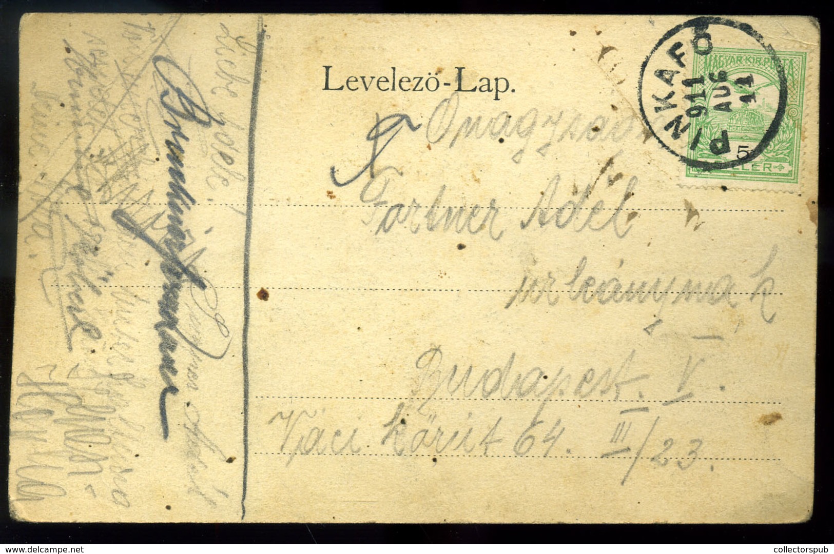 PINKAFŐ 1911. Putsch Gyár, Régi Képeslap  /  Putsch Factory  Vintage Pic. P.card - Hongarije