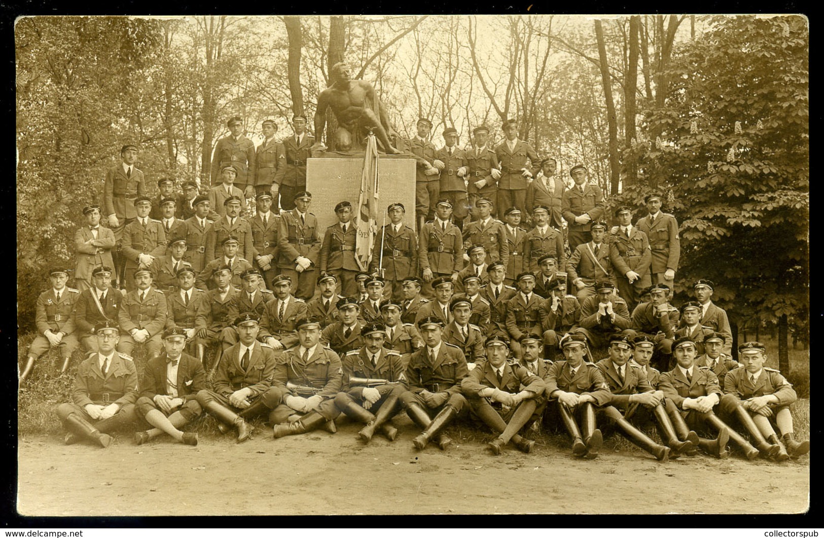 DEBRECEN 1932. Szobor Avatás, Fotós Képeslap - Hongarije