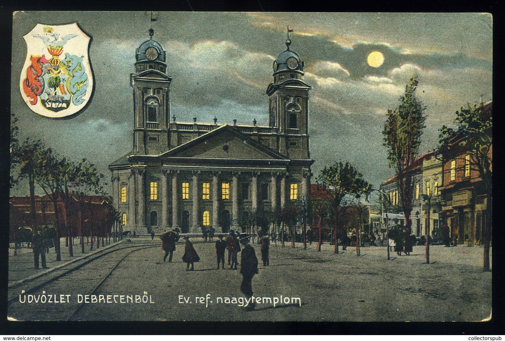 DEBRECEN 1912. Régi Képeslap, Címeres  /   Vintage Pic. P.card Coat-of-arms - Hongarije