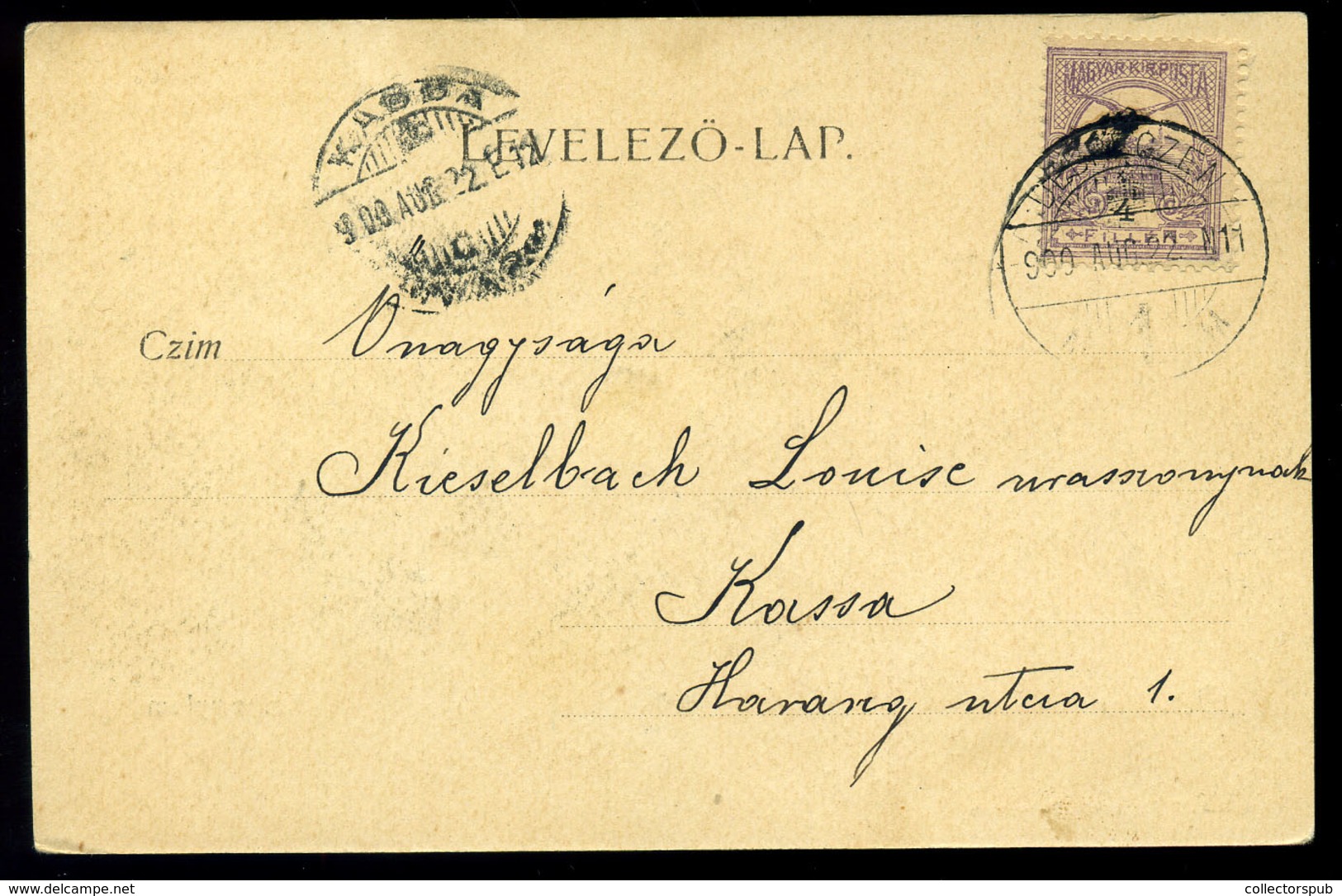 DEBRECEN 1900. Zsinagóga, Régi Képeslap  /  Synagogue  Vintage Pic. P.card - Godsdienst & Esoterisme