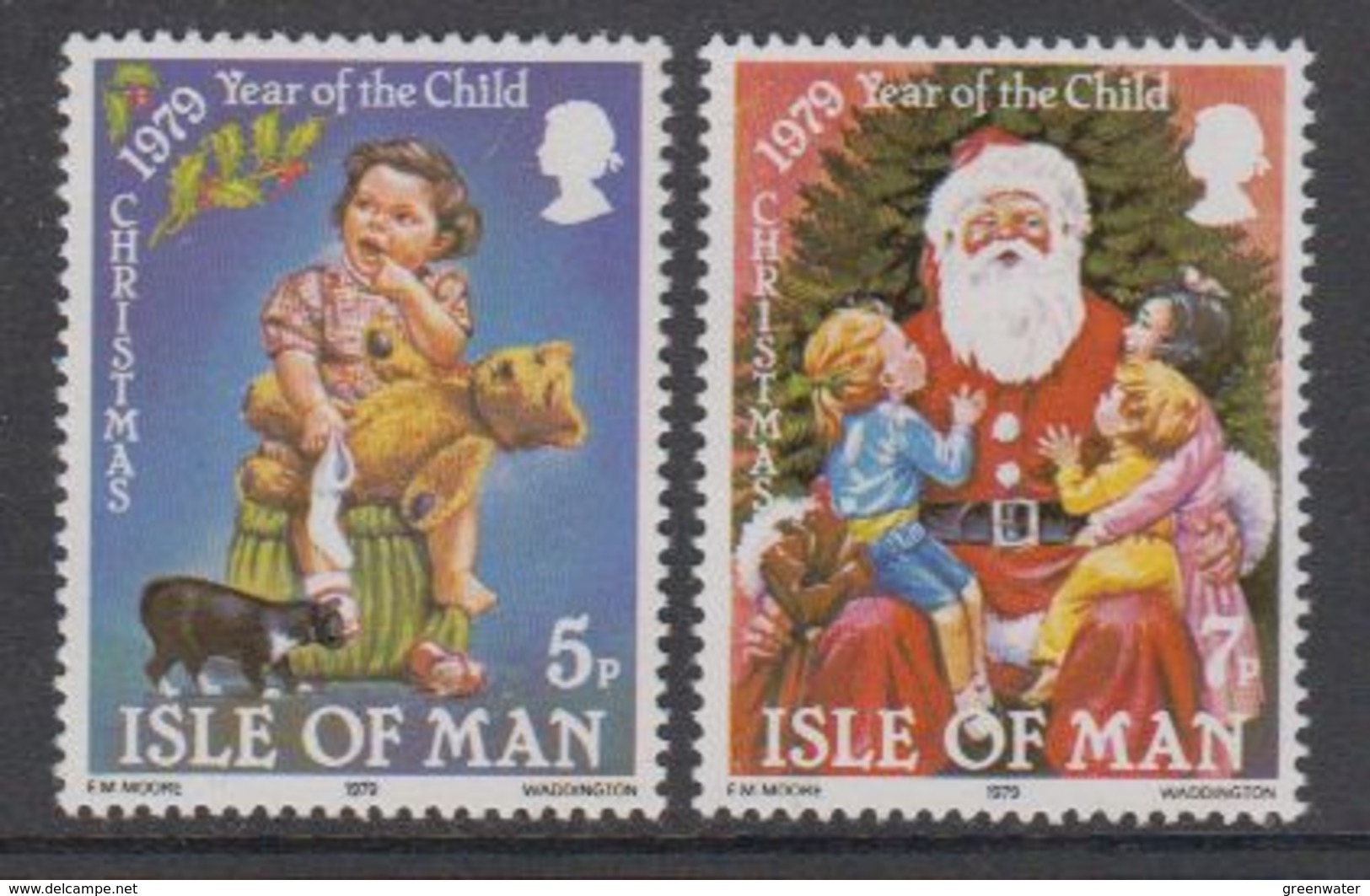 Isle Of Man 1979  Christmas / Weihnachten 2v ** Mnh (42919H) - Man (Eiland)