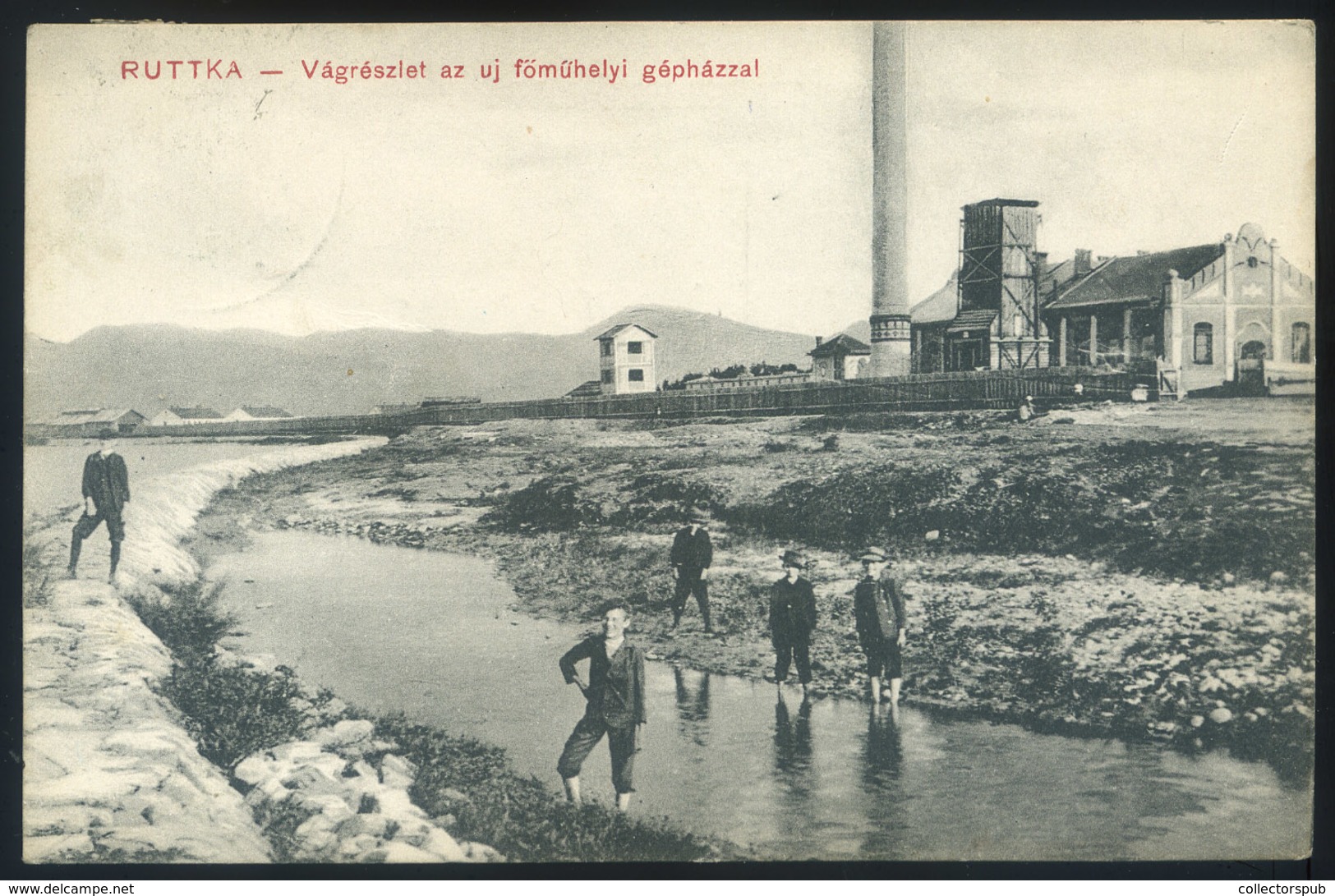 RUTTKA 1911. Régi Képeslap - Ungarn