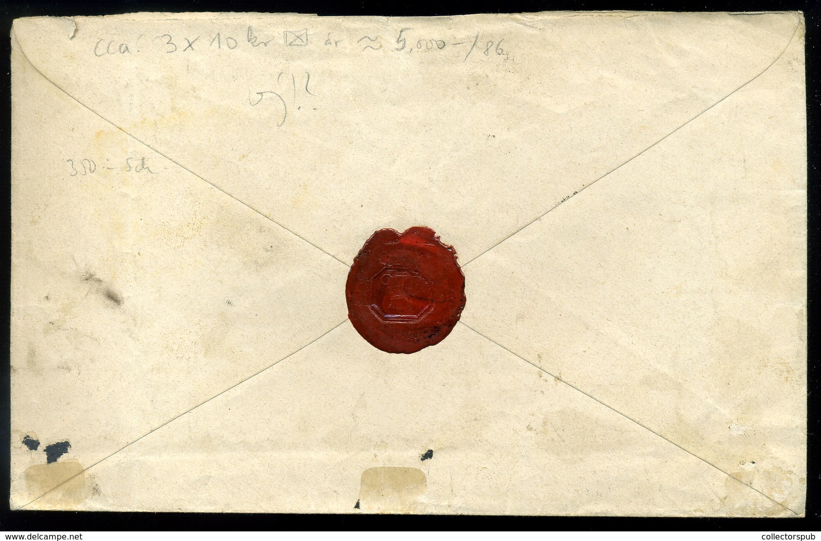 KOLOZSVÁR 1870. Ajánlott Levél 15Kr +5kr -ral Tordára Küldve, Szép!  /  Reg. Letter 15 Kr+5Kr To Torda Nice - Used Stamps