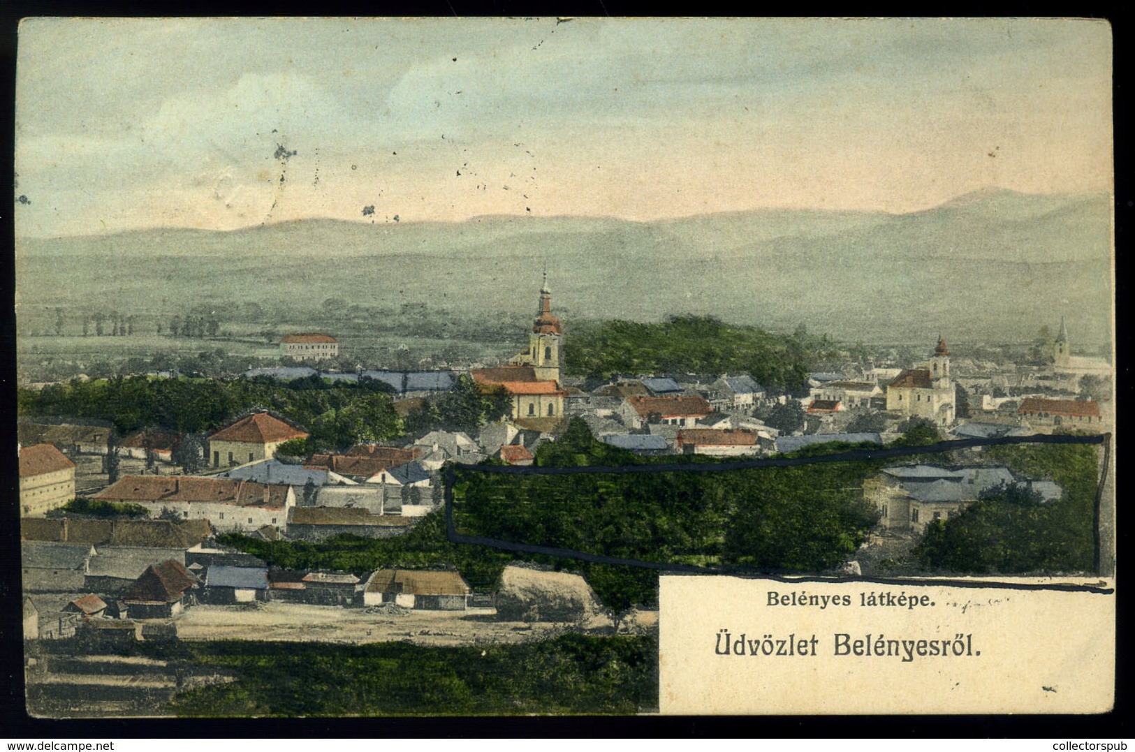 BELÉNYES 1910. Régi Képeslap  /   Vintage Pic. P.card - Hungary